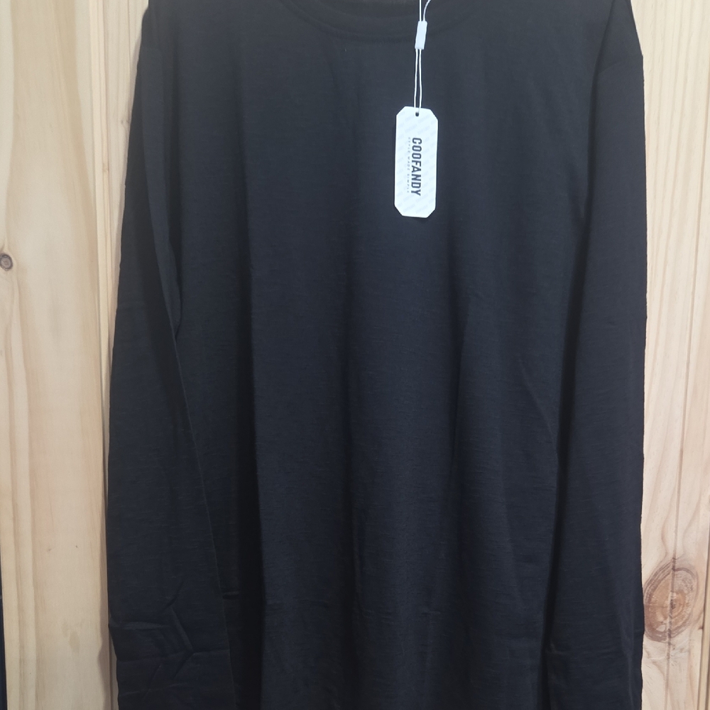 Corelady Black Long Sleeve Men's Tee